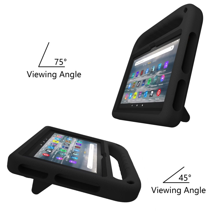Handle EVA Shockproof Tablet Case with Triangle Holder, For Amazon Fire 7 2022
