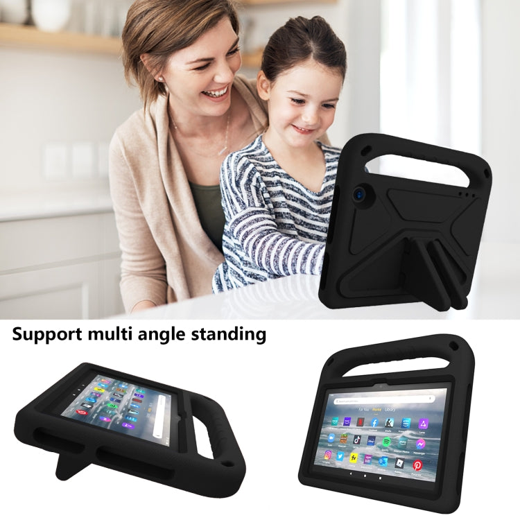 Handle EVA Shockproof Tablet Case with Triangle Holder, For Amazon Fire 7 2022