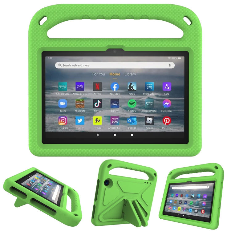 Handle EVA Shockproof Tablet Case with Triangle Holder, For Amazon Fire 7 2022