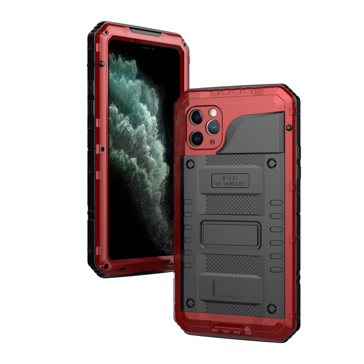 Dustproof Shockproof Waterproof Silicone + Metal Protective Case, For iPhone 11 Pro Max