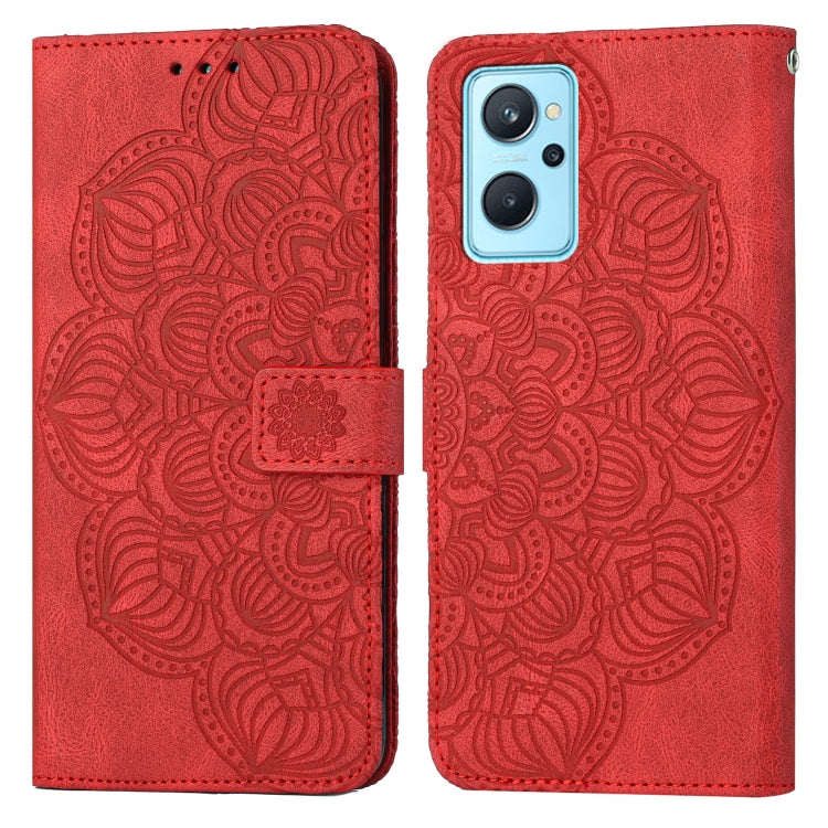 Mandala Embossed Flip Leather Phone Case, For OPPO Reno6 5G, For OPPO Reno6 Pro 5G, For OPPO Reno7 5G