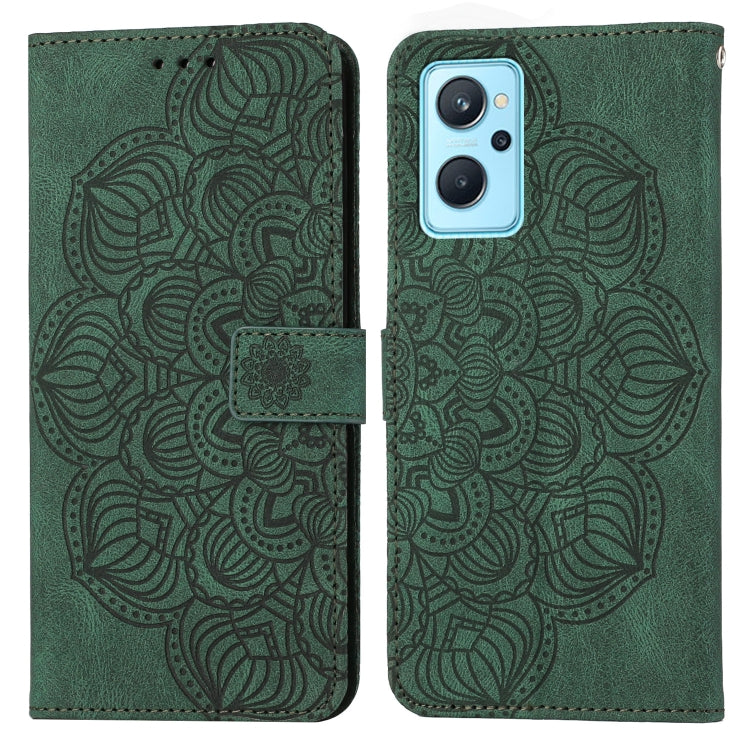 Mandala Embossed Flip Leather Phone Case, For OPPO Reno6 5G, For OPPO Reno6 Pro 5G, For OPPO Reno7 5G