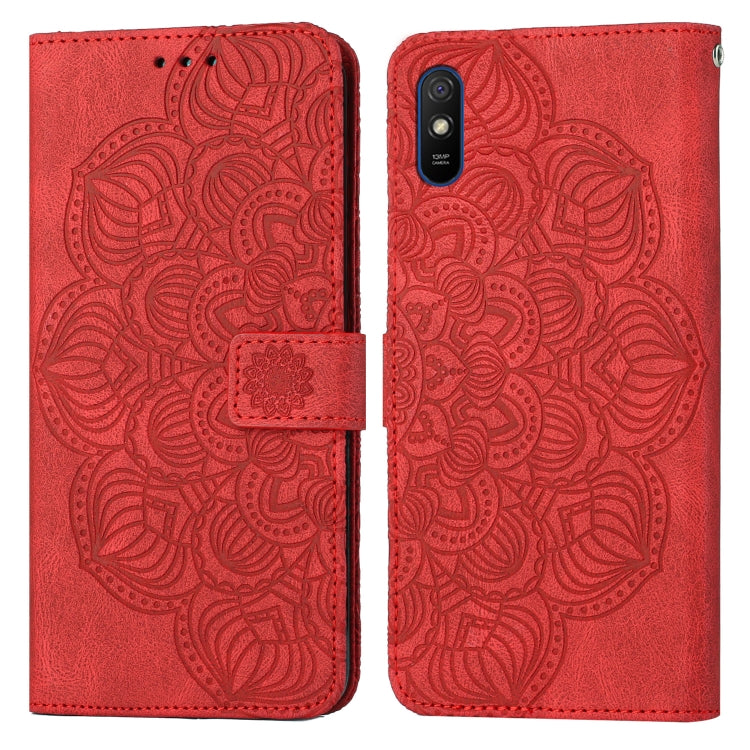 Mandala Embossed Flip Leather Phone Case, For Xiaomi Redmi Note 7 / Note 7 Pro, For Xiaomi Redmi 9, For Xiaomi Redmi 9A, For Xiaomi Redmi 9C / 10A, For Xiaomi Redmi 9T, For Xiaomi Redmi 10, For Xiaomi Redmi 10C, For Xiaomi Redmi Note 8                 ...