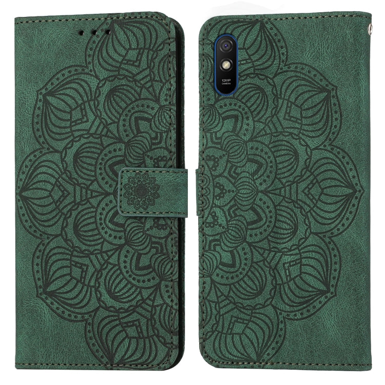 Mandala Embossed Flip Leather Phone Case, For Xiaomi Redmi Note 7 / Note 7 Pro, For Xiaomi Redmi 9, For Xiaomi Redmi 9A, For Xiaomi Redmi 9C / 10A, For Xiaomi Redmi 9T, For Xiaomi Redmi 10, For Xiaomi Redmi 10C, For Xiaomi Redmi Note 8                 ...