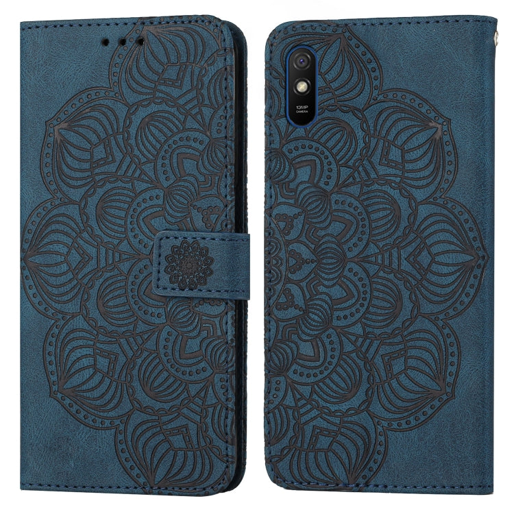 Mandala Embossed Flip Leather Phone Case, For Xiaomi Redmi Note 7 / Note 7 Pro, For Xiaomi Redmi 9, For Xiaomi Redmi 9A, For Xiaomi Redmi 9C / 10A, For Xiaomi Redmi 9T, For Xiaomi Redmi 10, For Xiaomi Redmi 10C, For Xiaomi Redmi Note 8                 ...