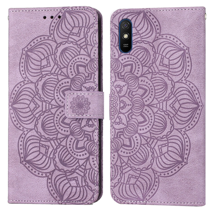 Mandala Embossed Flip Leather Phone Case, For Xiaomi Redmi Note 7 / Note 7 Pro, For Xiaomi Redmi 9, For Xiaomi Redmi 9A, For Xiaomi Redmi 9C / 10A, For Xiaomi Redmi 9T, For Xiaomi Redmi 10, For Xiaomi Redmi 10C, For Xiaomi Redmi Note 8                 ...