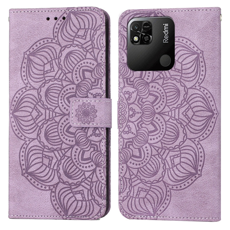 Mandala Embossed Flip Leather Phone Case, For Xiaomi Redmi Note 7 / Note 7 Pro, For Xiaomi Redmi 9, For Xiaomi Redmi 9A, For Xiaomi Redmi 9C / 10A, For Xiaomi Redmi 9T, For Xiaomi Redmi 10, For Xiaomi Redmi 10C, For Xiaomi Redmi Note 8                 ...
