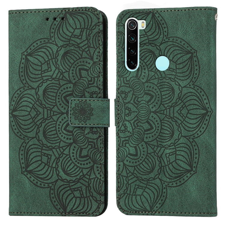 Mandala Embossed Flip Leather Phone Case, For Xiaomi Redmi Note 8T, For Xiaomi Redmi Note 9, For Xiaomi Redmi Note 9 Pro, For Xiaomi Redmi Note 9T, For Xiaomi Redmi Note 10, For Xiaomi Redmi Note 10 5G, For Xiaomi Redmi Note 10 Pro 4G                  ...