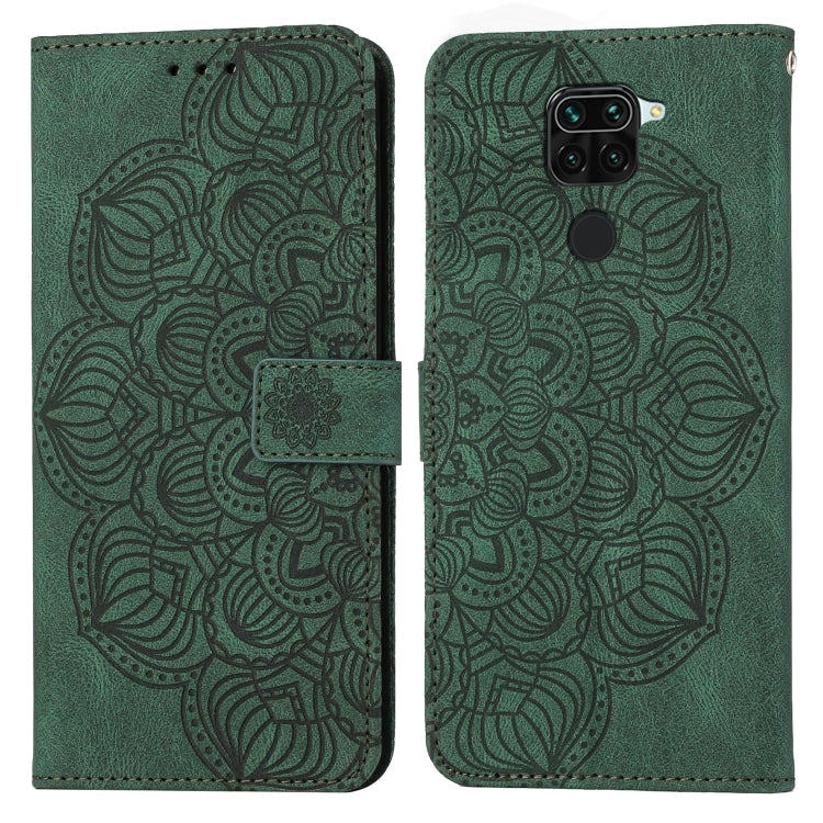 Mandala Embossed Flip Leather Phone Case, For Xiaomi Redmi Note 8T, For Xiaomi Redmi Note 9, For Xiaomi Redmi Note 9 Pro, For Xiaomi Redmi Note 9T, For Xiaomi Redmi Note 10, For Xiaomi Redmi Note 10 5G, For Xiaomi Redmi Note 10 Pro 4G                  ...