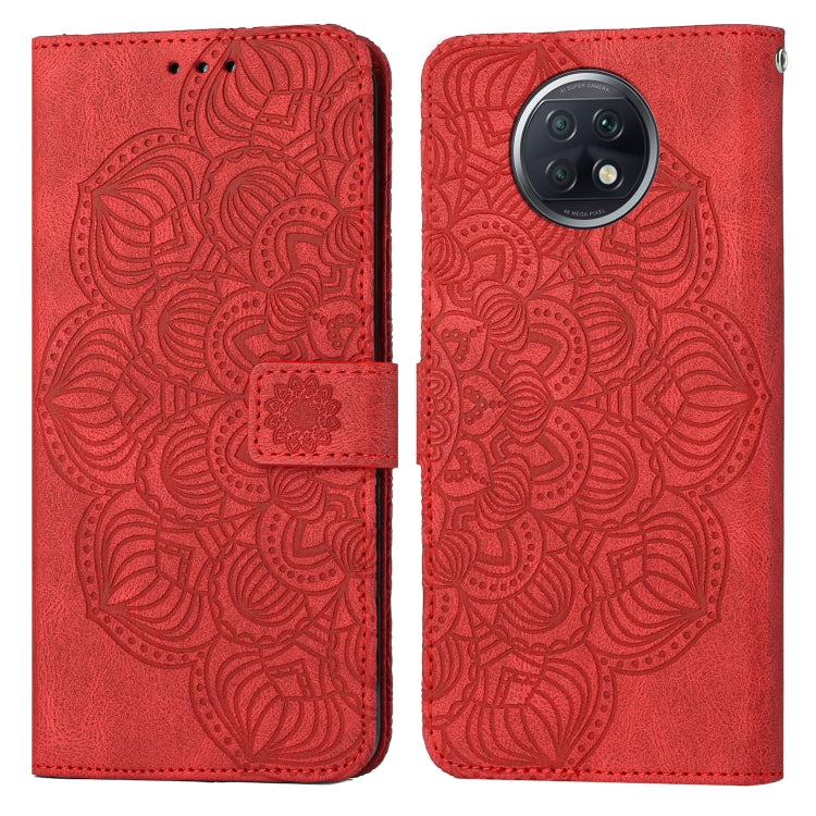 Mandala Embossed Flip Leather Phone Case, For Xiaomi Redmi Note 8T, For Xiaomi Redmi Note 9, For Xiaomi Redmi Note 9 Pro, For Xiaomi Redmi Note 9T, For Xiaomi Redmi Note 10, For Xiaomi Redmi Note 10 5G, For Xiaomi Redmi Note 10 Pro 4G                  ...