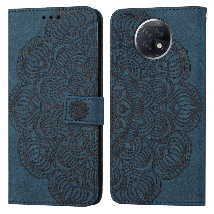 Mandala Embossed Flip Leather Phone Case, For Xiaomi Redmi Note 8T, For Xiaomi Redmi Note 9, For Xiaomi Redmi Note 9 Pro, For Xiaomi Redmi Note 9T, For Xiaomi Redmi Note 10, For Xiaomi Redmi Note 10 5G, For Xiaomi Redmi Note 10 Pro 4G                  ...