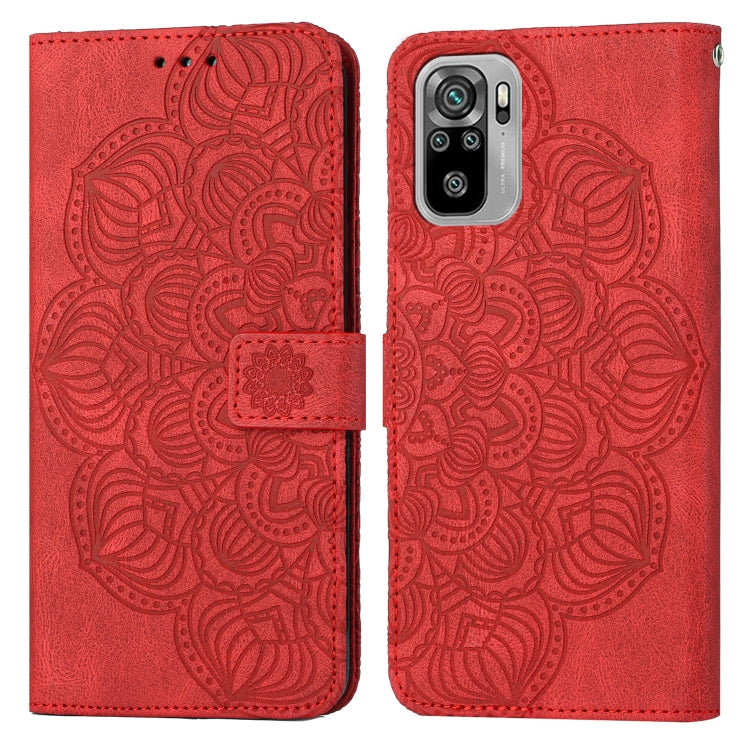 Mandala Embossed Flip Leather Phone Case, For Xiaomi Redmi Note 8T, For Xiaomi Redmi Note 9, For Xiaomi Redmi Note 9 Pro, For Xiaomi Redmi Note 9T, For Xiaomi Redmi Note 10, For Xiaomi Redmi Note 10 5G, For Xiaomi Redmi Note 10 Pro 4G                  ...
