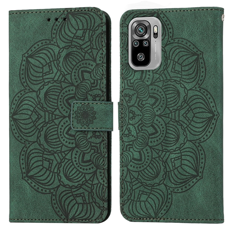 Mandala Embossed Flip Leather Phone Case, For Xiaomi Redmi Note 8T, For Xiaomi Redmi Note 9, For Xiaomi Redmi Note 9 Pro, For Xiaomi Redmi Note 9T, For Xiaomi Redmi Note 10, For Xiaomi Redmi Note 10 5G, For Xiaomi Redmi Note 10 Pro 4G                  ...