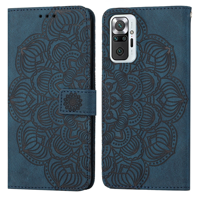 Mandala Embossed Flip Leather Phone Case, For Xiaomi Redmi Note 8T, For Xiaomi Redmi Note 9, For Xiaomi Redmi Note 9 Pro, For Xiaomi Redmi Note 9T, For Xiaomi Redmi Note 10, For Xiaomi Redmi Note 10 5G, For Xiaomi Redmi Note 10 Pro 4G                  ...
