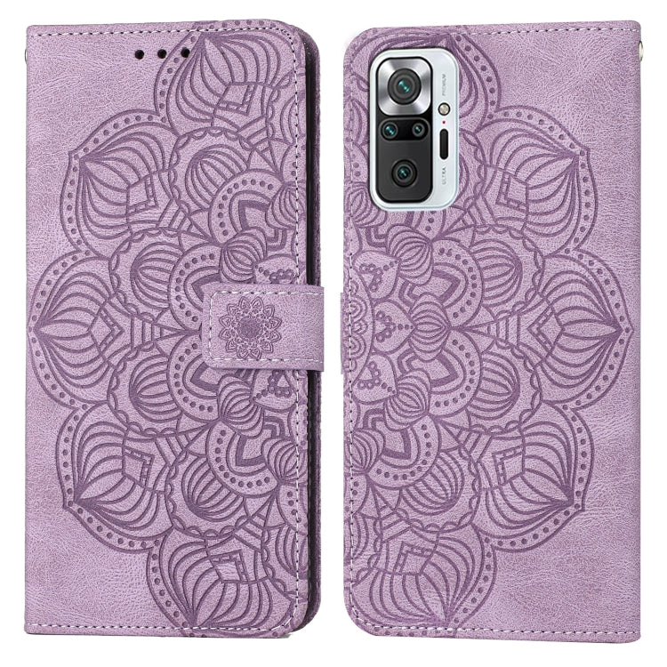 Mandala Embossed Flip Leather Phone Case, For Xiaomi Redmi Note 8T, For Xiaomi Redmi Note 9, For Xiaomi Redmi Note 9 Pro, For Xiaomi Redmi Note 9T, For Xiaomi Redmi Note 10, For Xiaomi Redmi Note 10 5G, For Xiaomi Redmi Note 10 Pro 4G                  ...