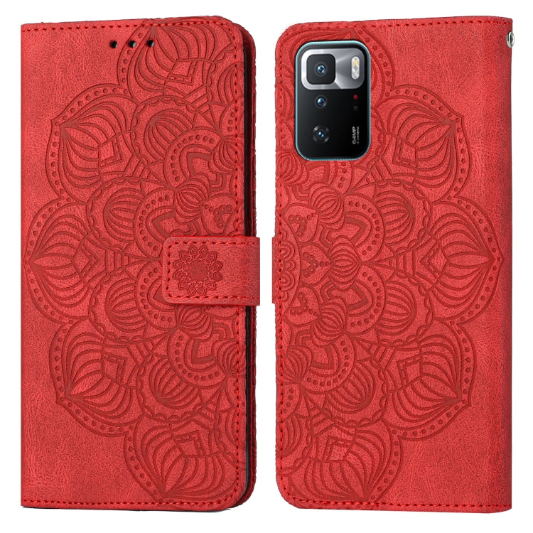 Mandala Embossed Flip Leather Phone Case, For Xiaomi Redmi Note 8T, For Xiaomi Redmi Note 9, For Xiaomi Redmi Note 9 Pro, For Xiaomi Redmi Note 9T, For Xiaomi Redmi Note 10, For Xiaomi Redmi Note 10 5G, For Xiaomi Redmi Note 10 Pro 4G                  ...