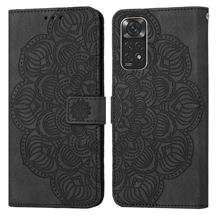 Mandala Embossed Flip Leather Phone Case, For Xiaomi Redmi Note 8T, For Xiaomi Redmi Note 9, For Xiaomi Redmi Note 9 Pro, For Xiaomi Redmi Note 9T, For Xiaomi Redmi Note 10, For Xiaomi Redmi Note 10 5G, For Xiaomi Redmi Note 10 Pro 4G                  ...