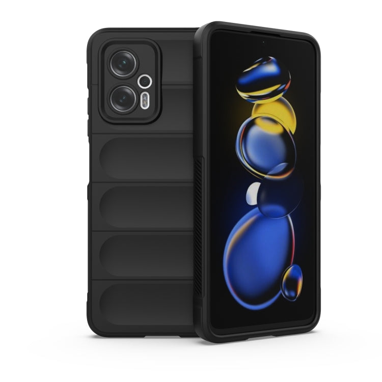 Magic Shield TPU + Flannel Phone Case, For Xiaomi Redmi Note 11T Pro, For Samsung Galaxy M52 5G