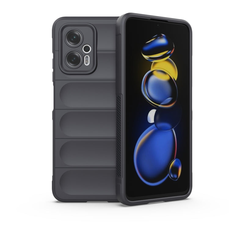 Magic Shield TPU + Flannel Phone Case, For Xiaomi Redmi Note 11T Pro, For Samsung Galaxy M52 5G