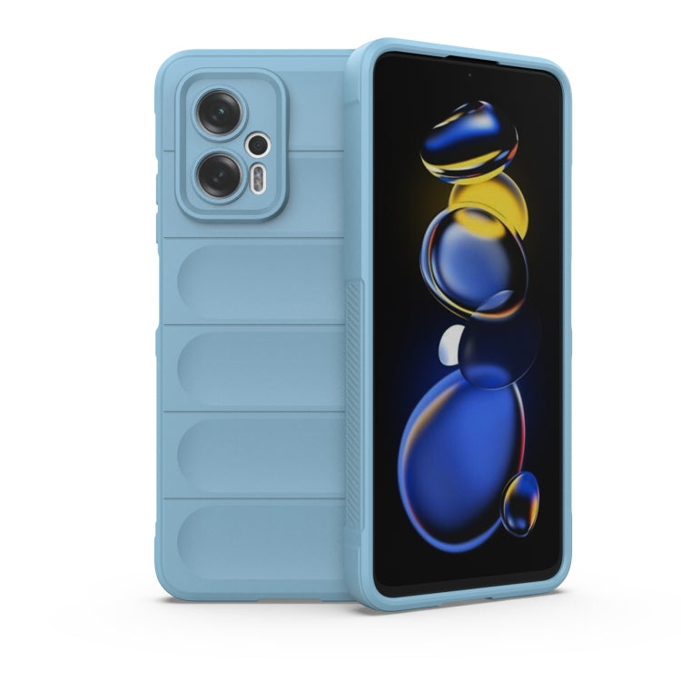 Magic Shield TPU + Flannel Phone Case, For Xiaomi Redmi Note 11T Pro, For Samsung Galaxy M52 5G