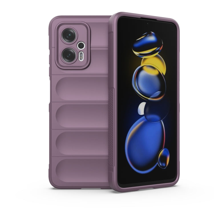 Magic Shield TPU + Flannel Phone Case, For Xiaomi Redmi Note 11T Pro, For Samsung Galaxy M52 5G