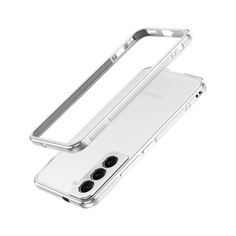 Aurora Series Lens Protector + Metal Frame Protective Phone Case, For Samsung Galaxy S22 5G, For Samsung Galaxy S22+ 5G