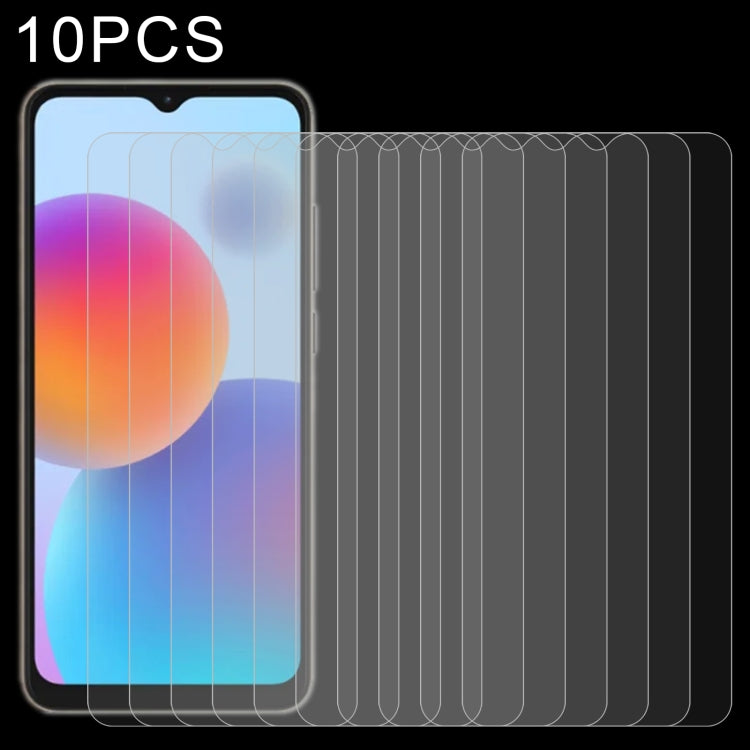 10 PCS 0.26mm 9H 2.5D Tempered Glass Film, For Coolpad Cool 20s (10 PCS), For ZTE Blade A52 2022 (10 PCS), For ZTE Blade A72 2022 5G (10 PCS)