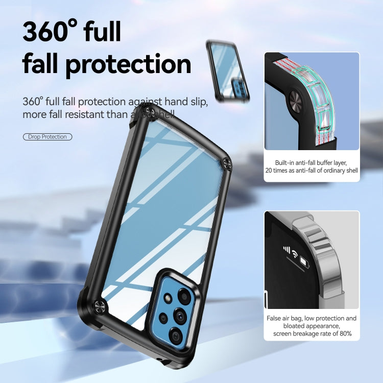 TPU + PC Lens Protection Phone Case, For Samsung Galaxy A52 5G / 4G, For Samsung Galaxy A12
