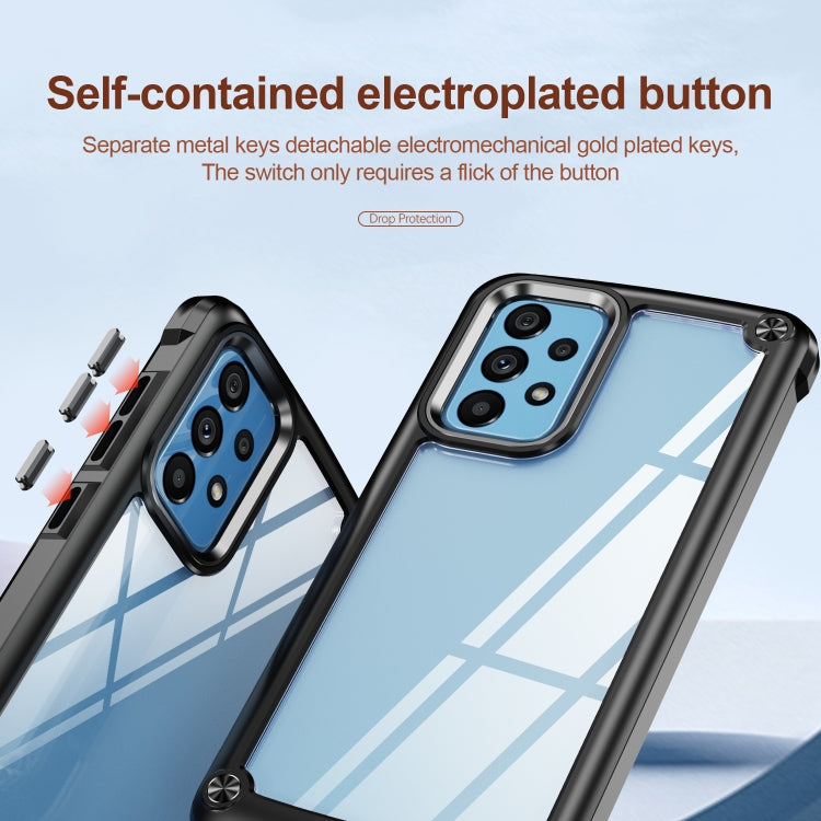 TPU + PC Lens Protection Phone Case, For Samsung Galaxy A52 5G / 4G, For Samsung Galaxy A12