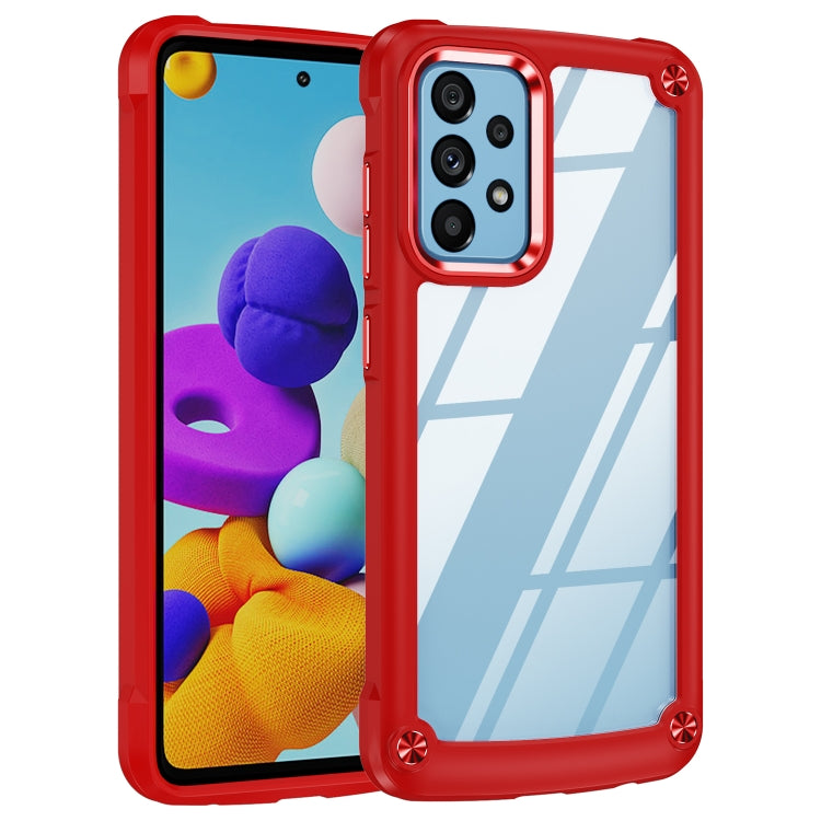 TPU + PC Lens Protection Phone Case, For Samsung Galaxy A52 5G / 4G, For Samsung Galaxy A12
