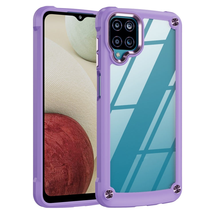 TPU + PC Lens Protection Phone Case, For Samsung Galaxy A52 5G / 4G, For Samsung Galaxy A12