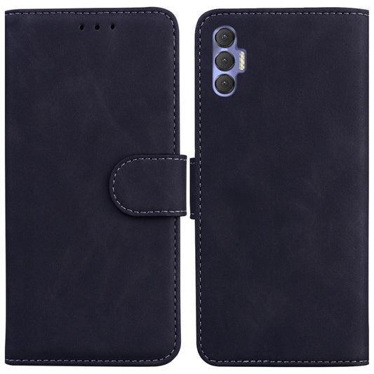 Skin Feel Pure Color Flip Leather Phone Case, For Tecno Spark 8 Pro, For Honor X7, For Honor X8