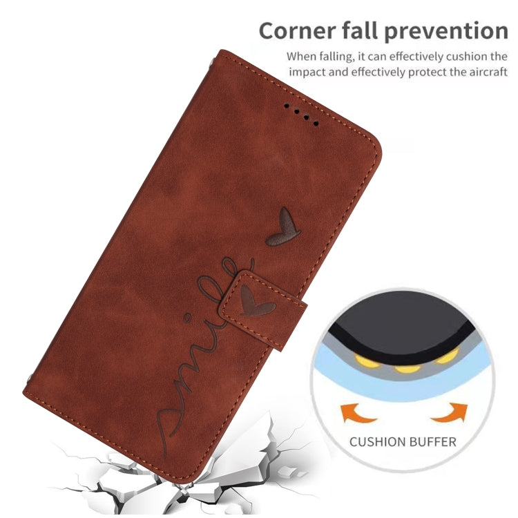 Skin Feel Heart Pattern Leather Phone Case, For Tecno Spark 8P, For Tecno Spark Go 2022