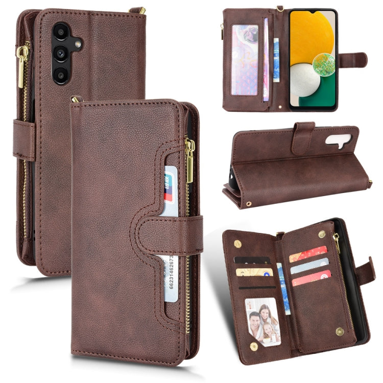 Litchi Texture Zipper Leather Phone Case, For OPPO Realme GT Master / K9, For Google Pixel 5a 5G, For Google Pixel 5 5G, For Samsung Galaxy M23 5G / F23 5G, For Samsung Galaxy Z Fold2 5G, For Samsung Galaxy A13 5G, For Samsung Galaxy A23 4G / M22 4G   ...