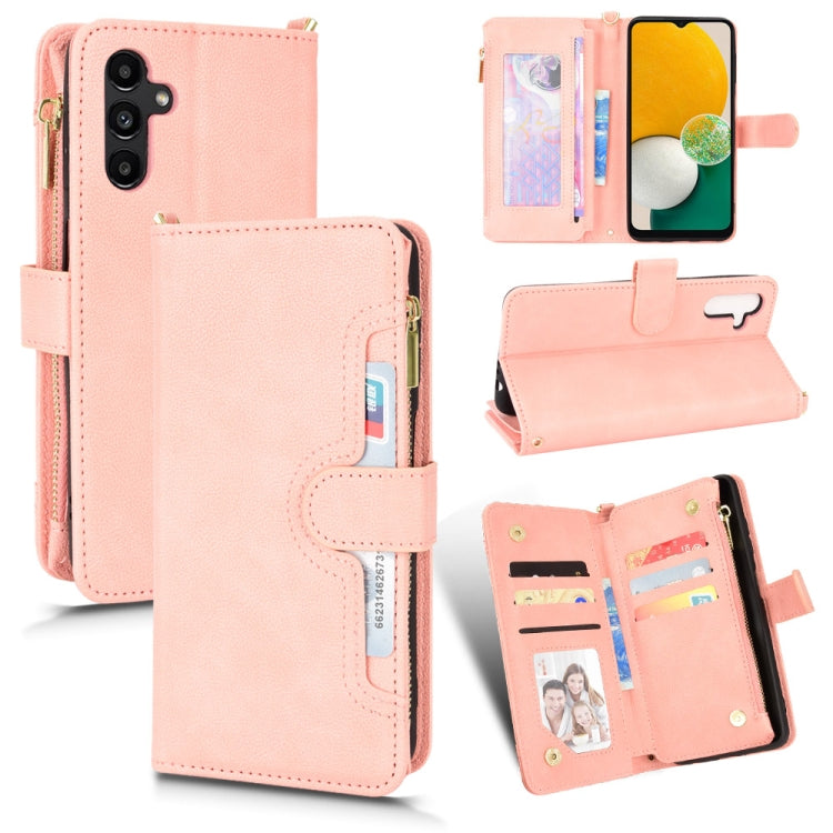 Litchi Texture Zipper Leather Phone Case, For OPPO Realme GT Master / K9, For Google Pixel 5a 5G, For Google Pixel 5 5G, For Samsung Galaxy M23 5G / F23 5G, For Samsung Galaxy Z Fold2 5G, For Samsung Galaxy A13 5G, For Samsung Galaxy A23 4G / M22 4G   ...