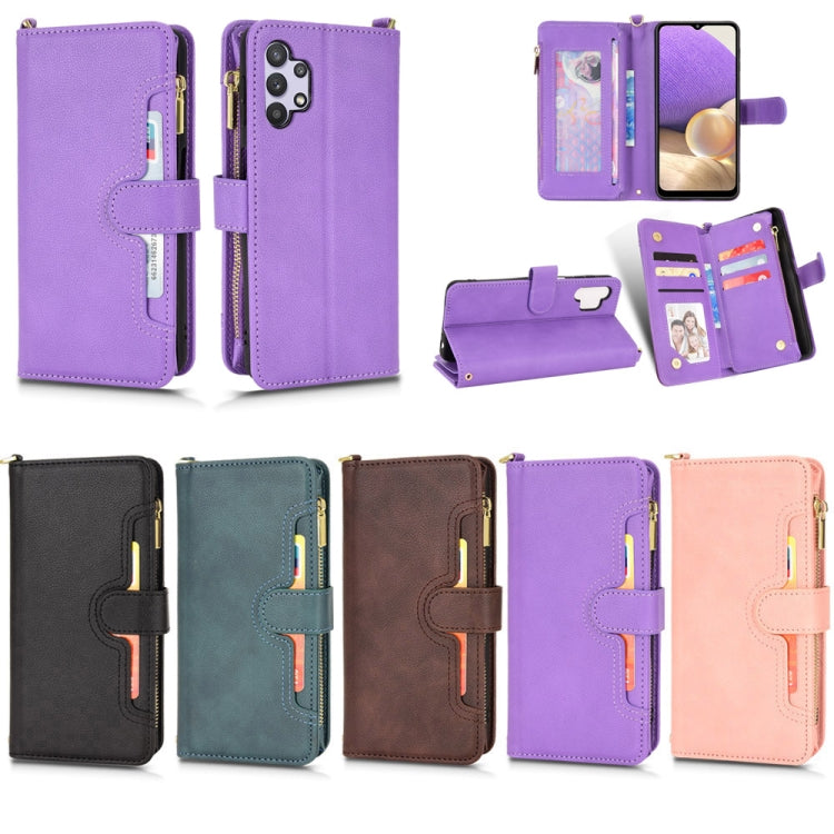 Litchi Texture Zipper Leather Phone Case, For Samsung Galaxy A32 5G / M32 5G, For Sony Xperia 10 IV, For Samsung Galaxy A33 5G, For OnePlus Nord N200 5G, For Samsung Galaxy A53, For Samsung Galaxy M32 4G, For Samsung Galaxy Note20                      ...