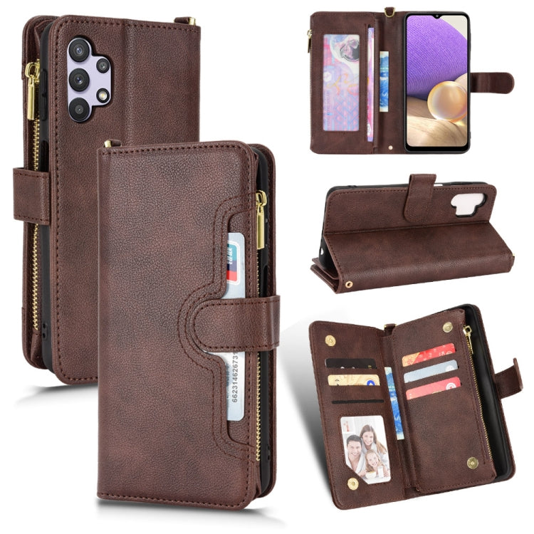 Litchi Texture Zipper Leather Phone Case, For Samsung Galaxy A32 5G / M32 5G, For Sony Xperia 10 IV, For Samsung Galaxy A33 5G, For OnePlus Nord N200 5G, For Samsung Galaxy A53, For Samsung Galaxy M32 4G, For Samsung Galaxy Note20                      ...