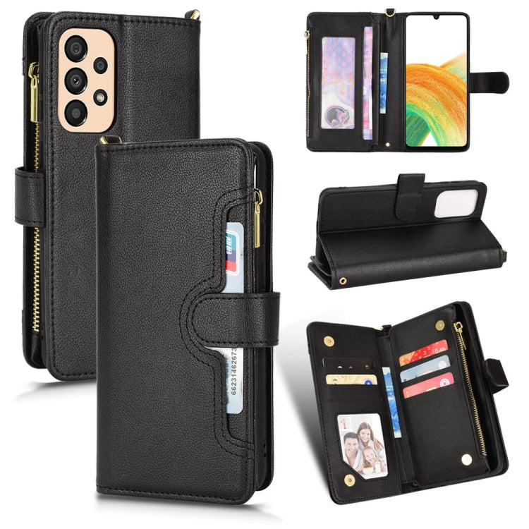Litchi Texture Zipper Leather Phone Case, For Samsung Galaxy A32 5G / M32 5G, For Sony Xperia 10 IV, For Samsung Galaxy A33 5G, For OnePlus Nord N200 5G, For Samsung Galaxy A53, For Samsung Galaxy M32 4G, For Samsung Galaxy Note20                      ...