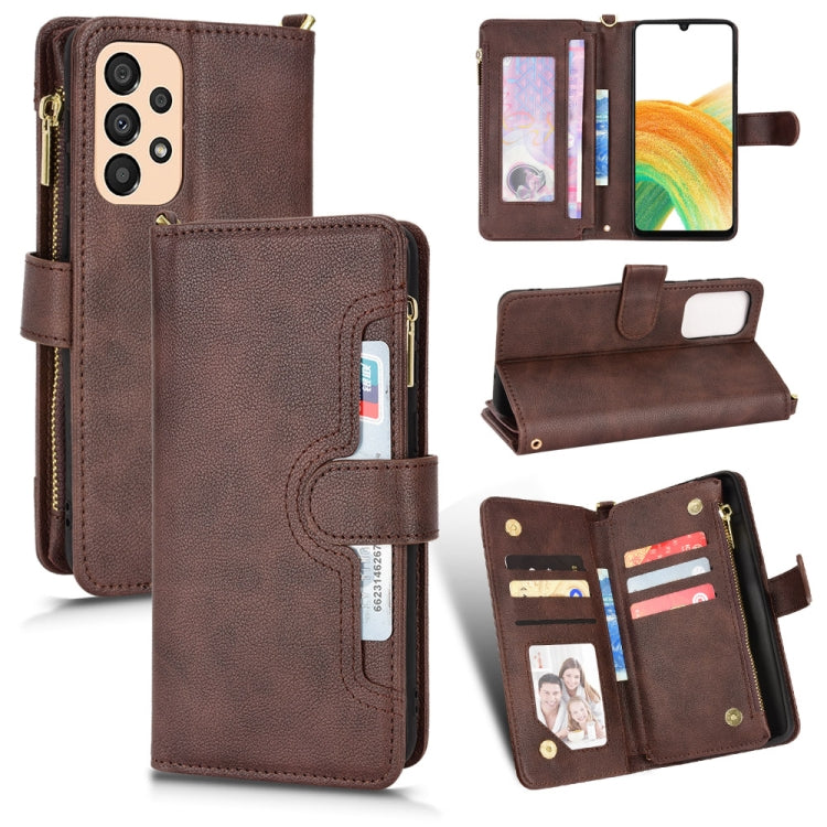 Litchi Texture Zipper Leather Phone Case, For Samsung Galaxy A32 5G / M32 5G, For Sony Xperia 10 IV, For Samsung Galaxy A33 5G, For OnePlus Nord N200 5G, For Samsung Galaxy A53, For Samsung Galaxy M32 4G, For Samsung Galaxy Note20                      ...
