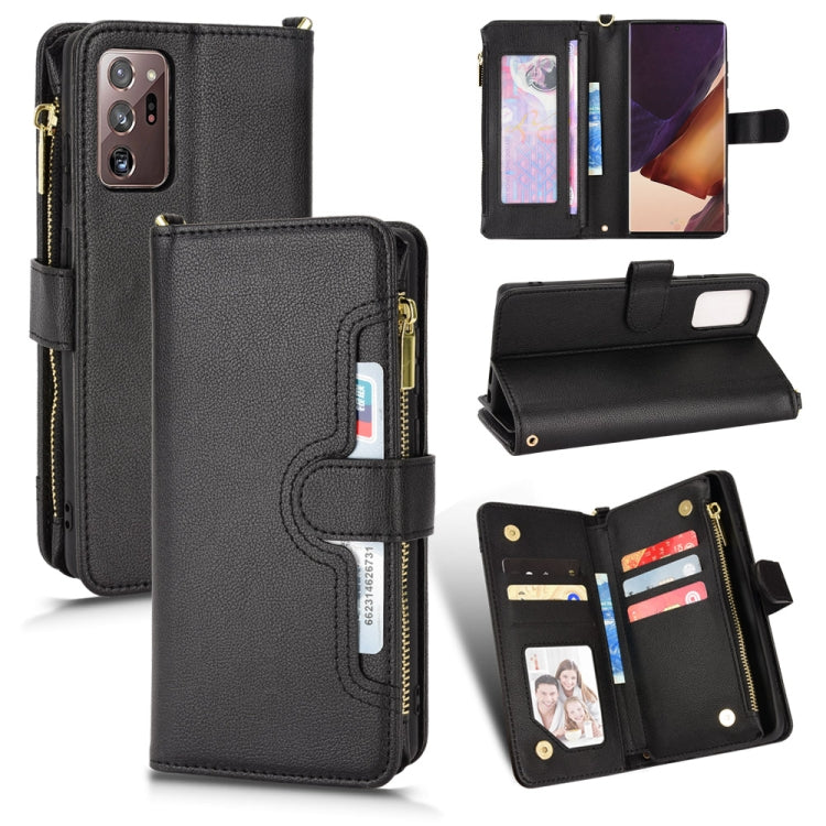 Litchi Texture Zipper Leather Phone Case, For Sony Xperia 10 IV, For Samsung Galaxy A32 5G / M32 5G, For Samsung Galaxy A33 5G, For OnePlus Nord N200 5G, For Samsung Galaxy A53, For Samsung Galaxy M32 4G, For Samsung Galaxy Note20                      ...