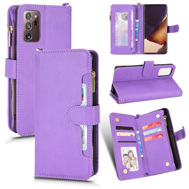 Litchi Texture Zipper Leather Phone Case, For Sony Xperia 10 IV, For Samsung Galaxy A32 5G / M32 5G, For Samsung Galaxy A33 5G, For OnePlus Nord N200 5G, For Samsung Galaxy A53, For Samsung Galaxy M32 4G, For Samsung Galaxy Note20                      ...