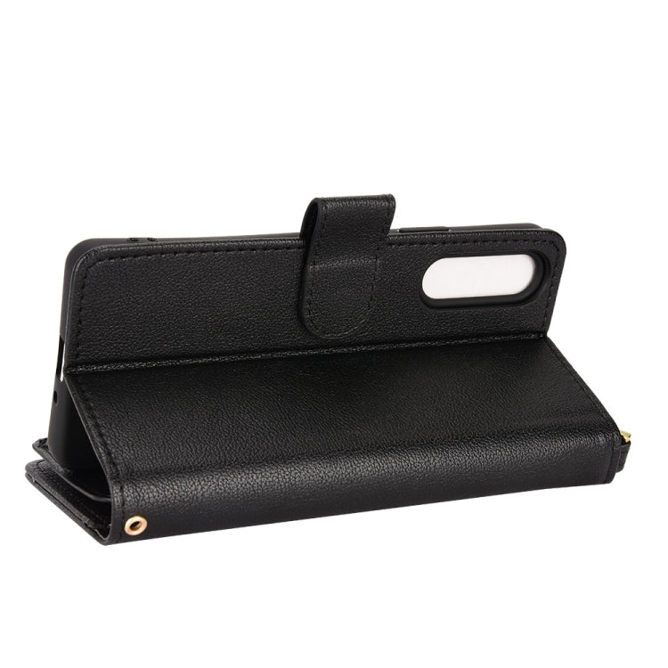 Litchi Texture Zipper Leather Phone Case, For Sony Xperia 10 IV, For Samsung Galaxy A32 5G / M32 5G, For Samsung Galaxy A33 5G, For OnePlus Nord N200 5G, For Samsung Galaxy A53, For Samsung Galaxy M32 4G, For Samsung Galaxy Note20                      ...