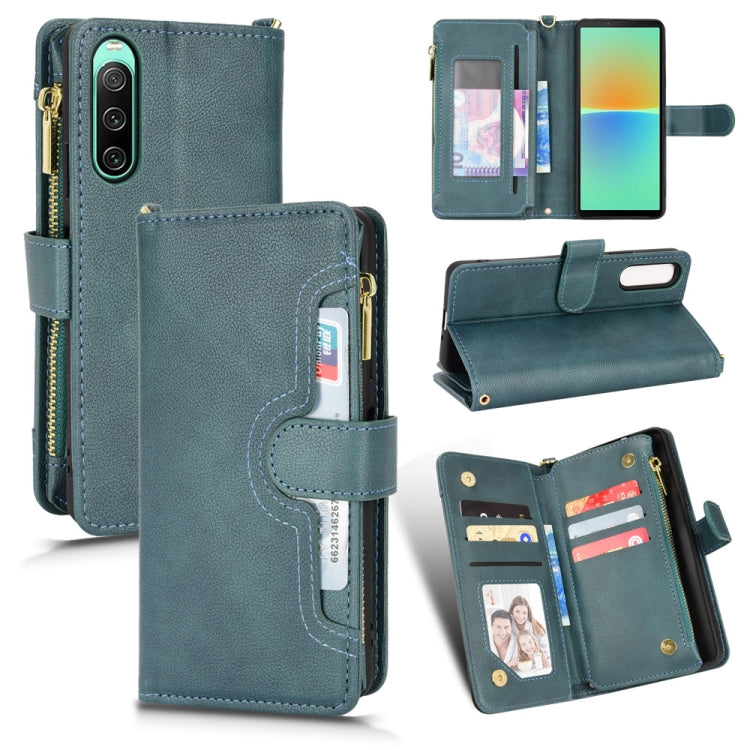 Litchi Texture Zipper Leather Phone Case, For Samsung Galaxy A32 5G / M32 5G, For Sony Xperia 10 IV, For Samsung Galaxy A33 5G, For OnePlus Nord N200 5G, For Samsung Galaxy A53, For Samsung Galaxy M32 4G, For Samsung Galaxy Note20                      ...