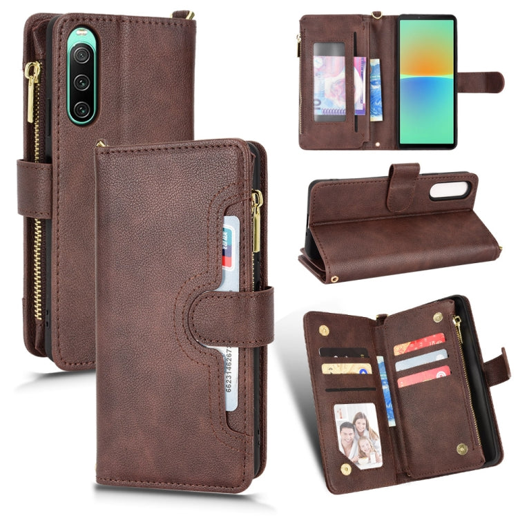Litchi Texture Zipper Leather Phone Case, For Samsung Galaxy A32 5G / M32 5G, For Sony Xperia 10 IV, For Samsung Galaxy A33 5G, For OnePlus Nord N200 5G, For Samsung Galaxy A53, For Samsung Galaxy M32 4G, For Samsung Galaxy Note20                      ...