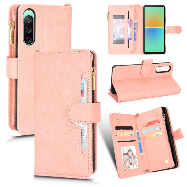Litchi Texture Zipper Leather Phone Case, For Samsung Galaxy A32 5G / M32 5G, For Sony Xperia 10 IV, For Samsung Galaxy A33 5G, For OnePlus Nord N200 5G, For Samsung Galaxy A53, For Samsung Galaxy M32 4G, For Samsung Galaxy Note20                      ...