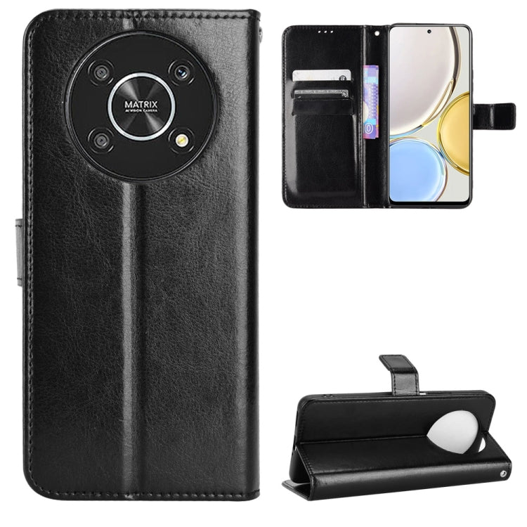 Crazy Horse Texture Horizontal Flip Phone Leather Case, For Honor X9 5G / Magic4 Lite / X30