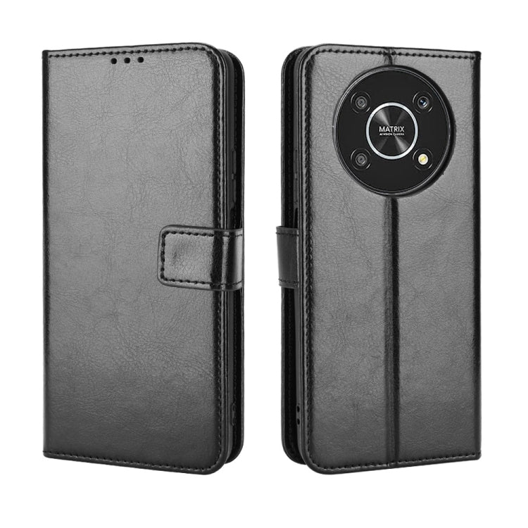 Crazy Horse Texture Horizontal Flip Phone Leather Case, For Honor X9 5G / Magic4 Lite / X30