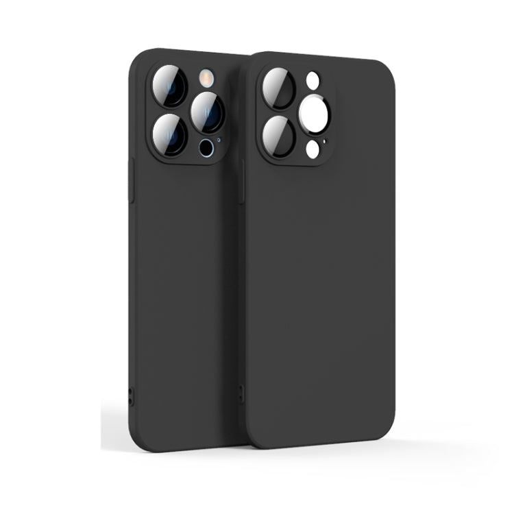 Lens Glass Film Liquid State Phone Case, For iPhone 13, For iPhone 13 Pro Max, For iPhone 12 Pro, For iPhone 11 Pro, For iPhone 13 Pro, For iPhone 12, For iPhone 12 Pro Max