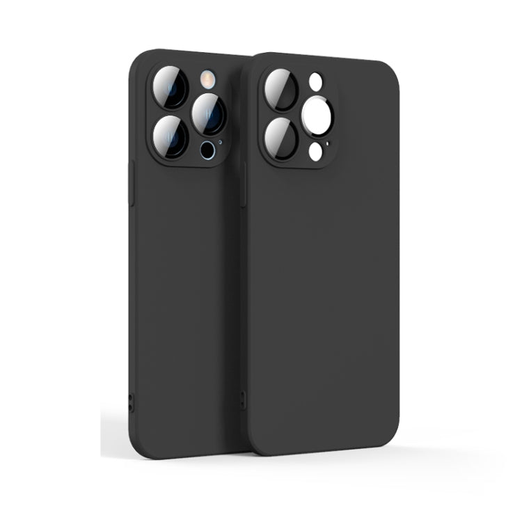 Lens Glass Film Liquid State Phone Case, For iPhone 13, For iPhone 13 Pro Max, For iPhone 12 Pro, For iPhone 11 Pro, For iPhone 13 Pro, For iPhone 12, For iPhone 12 Pro Max