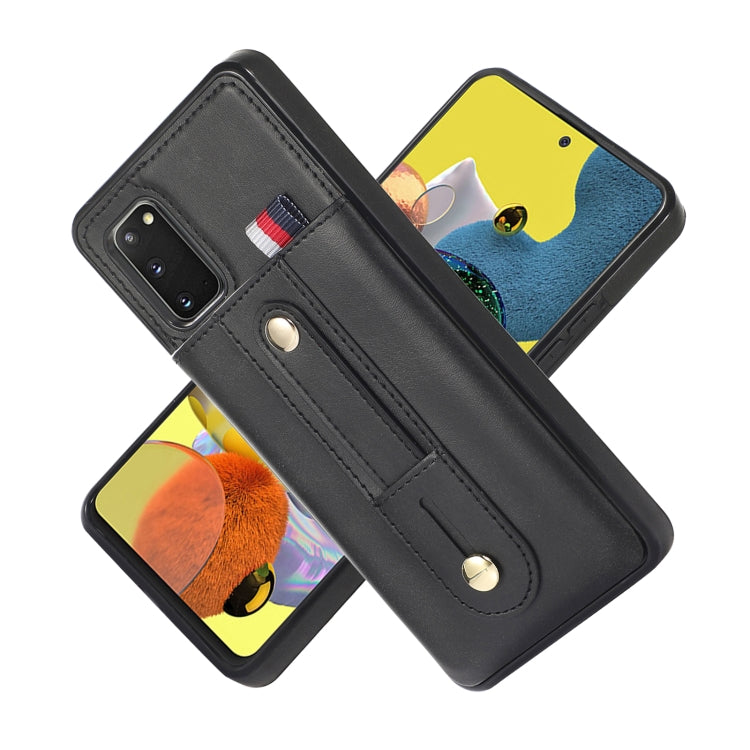 Wristband Kickstand Wallet Leather Phone Case, For Samsung Galaxy S20 FE, For Samsung Galaxy S21 FE 5G, For Samsung Galaxy A73 5G, For Samsung Galaxy A72 5G / 4G, For Samsung Galaxy A52 5G / 4G, For Samsung Galaxy A42 5G, For Samsung Galaxy A32 5G     ...